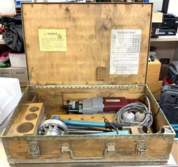 T-Drill T-50 Corded Copper Pipe Notcher Forming Machine